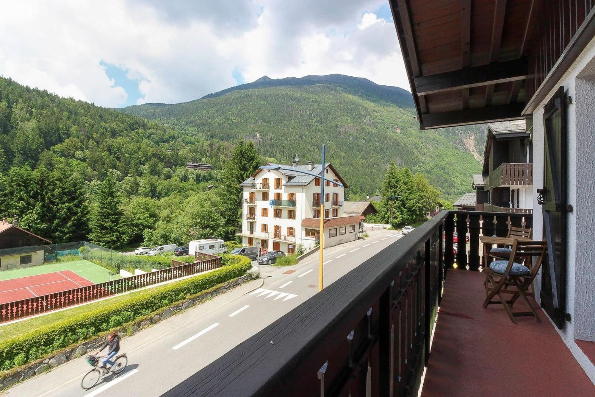 La Griaz - Chaleureux Et Cosy -Vue Sur Les Montagnes - Grand Balcon Appartement Les Houches Buitenkant foto